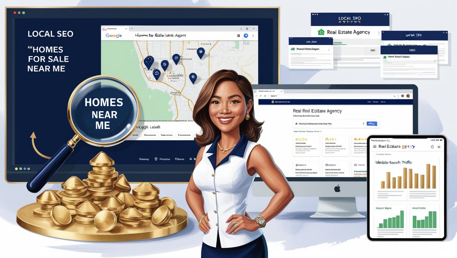 SEO for Real Estate Companies to Dominate Local Searches