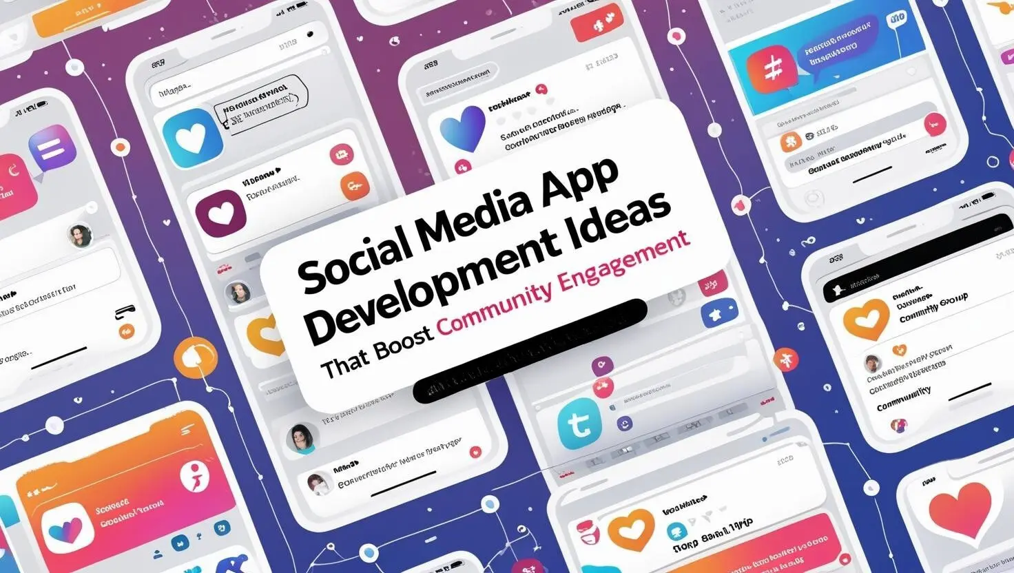 Social media app development ideas that boost community engagement